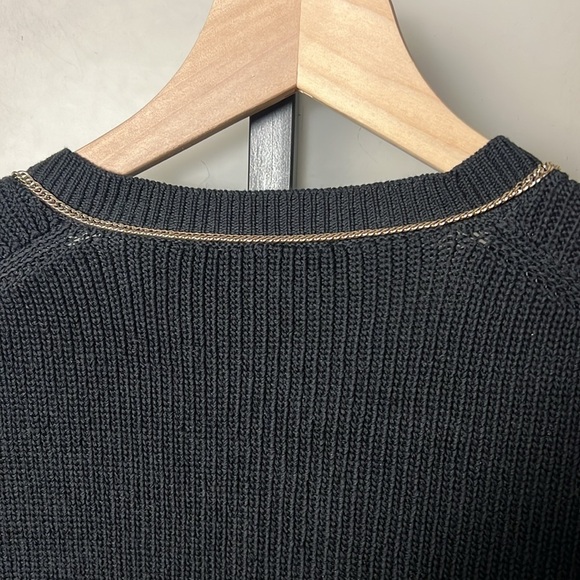 NWT Maje Meridien Chain-Trim Cardigan Size 3 (US Large) - Picture 11 of 11